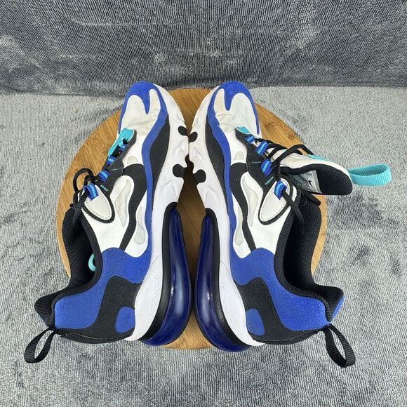 Nike Kids Sneakers - Blue, Black, White, Teal - Picture 6 of 10